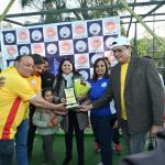 टीपीए की महिला प्रोफेशनल्स और जीएसटी की महिला अधिकारियों के बीच खेला गया क्रिकेट टूर्नामेंट