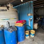 मोरोद गांव स्थित ट्रांसपोर्ट कंपनी के परिसर से 2500 लीटर पेट्रोलियम पदार्थ जब्त