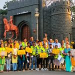 अभ्यास मंडल ने शिवाजी प्रतिमा चौराहा पर चलाया जागरूकता अभियान