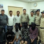 बंगाली चौराहा पर कथित लूट की घटना का पर्दाफाश, पांच आरोपी गिरफ्तार